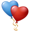 Balloons Hearts
